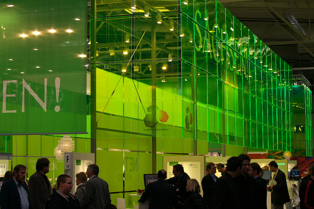 Messestand des Landes Sachsen