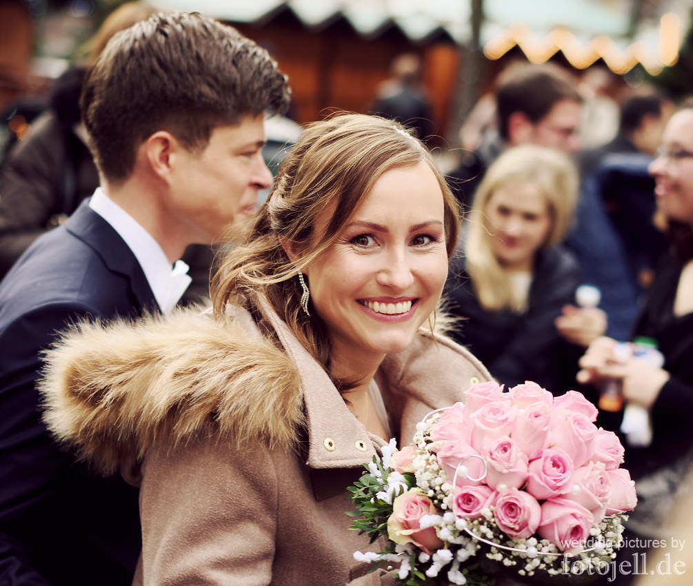 Auf dem Weihnachtsmarkt